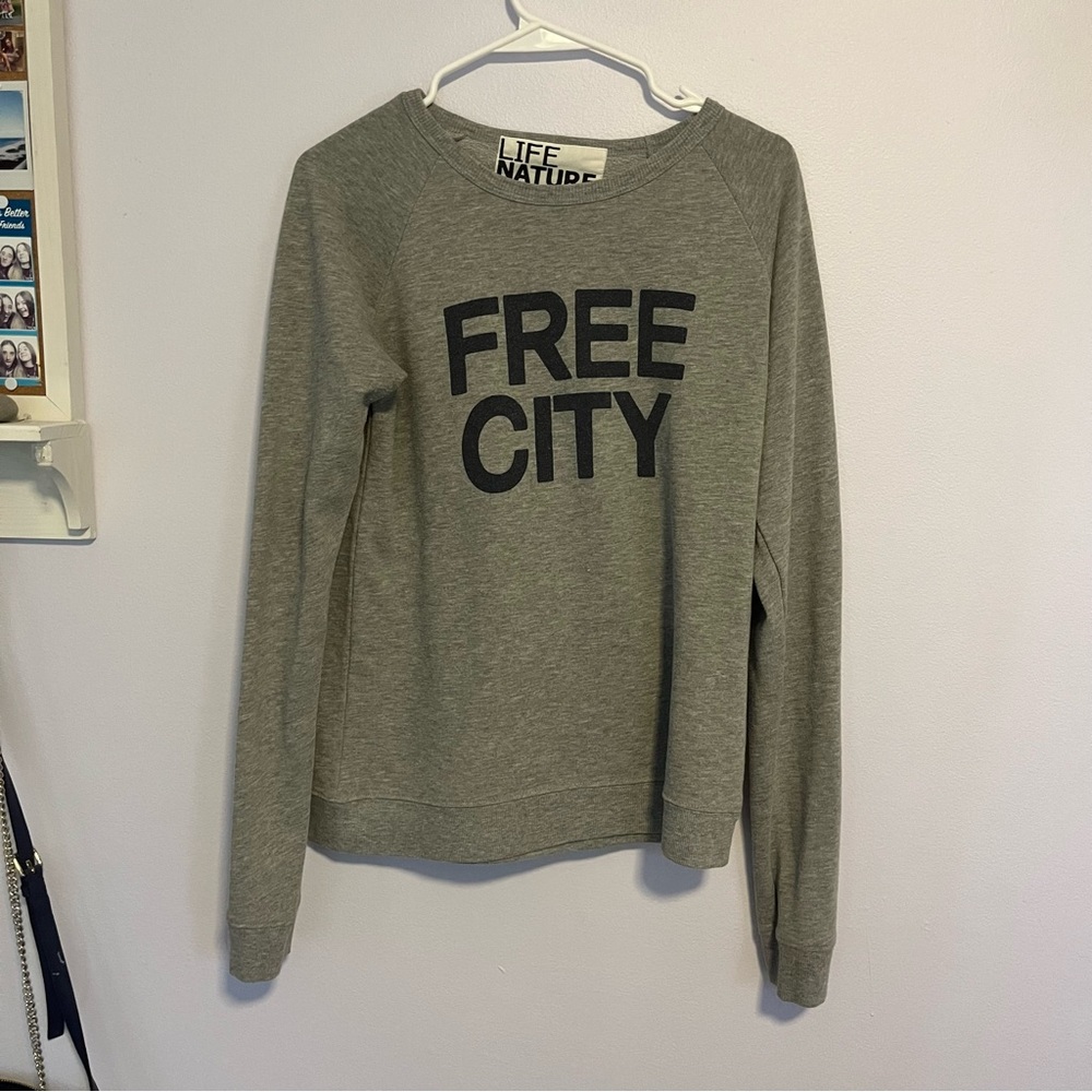 FREE CITY crewneck long sleeve
